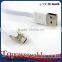 For Samsung Galaxy Led Braided Cord White Micro Usb Cable With Led Light