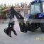 tractor backhoe and loader