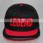 Good quality hip hop 3D embroidery acrylic snapback caps