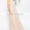spaghetti strap long bottom women dress loose women dress OEM service