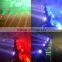 New double sided 2pcs RGBW 4in1 beam LED moving head ligh dmx stage light