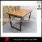 pictures of modern wooden dining table new model designs                        
                                                                                Supplier's Choice