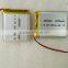 Rechargeable Lithium polymer battery 605060 2000mAh 3.7V