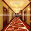 Wilton corridor carpet for hotel, Machine made cut pile Wilton carpet for hotel