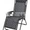 Outdoor portable foldable sun deck chair with armrest
