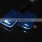 Rechargeable 2.4G Wireless Flat Slim Mouse with Led LOGO for promotional gift