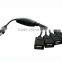 .com china wholesale for promotion 4 in 1 cable 4 port expander types 4 port hubs USB cable hubs