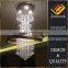 Gental design high quality led rain drop light with crystal