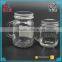 small glass spice jar glass mason jar with handle for ice cream drinking