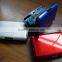 New design colorful cheap and good quality aluminum wallet