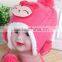 baby ear protection plush hats/cute animal shape baby plush hats/custom baby hat