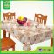 Factory Promotional PVC Table Cloth with Flannel Backing