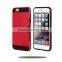 2016 New design popular hot selling insert card TPU case for iPhone 6