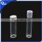 flat bottom test tube with cover