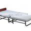 single folding metal bed hotel extra sofa bed