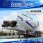 China supplier 3 axle 50ton large capacity dry bulk cement silo semi trailer for Pilippine