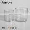 Wholesale cheap glass candlesticks for wedding and Home Decoration Use