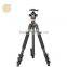 Q471 Aluminum Camera Tripod for Digital & Video & DSLR 1520MM height Professional 15KG Load Camera & photographic tripod Q666