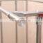 Metal hanging clothes display racks,AY-DP18H heavy duty clothes rack,double pole standing clothes rack