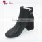 young lady fashion ankle boots women leather boots