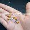 Whalesale big stone 6*8mm crystal teardrop rhinestone design for dress