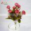 New launched Wholesale soft multicolor mini decoration wedding flower for wedding car