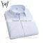 2016 Latest Fashion Leather Label Patched Short Sleeve African Shirt