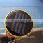 hanging gold plated solar glass LED light for garden decoration