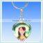 Fashion Love Gift Crystal Heart Shape Keychain