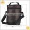 Hot sale eco-friendly long strap customized round whole foods cooler bag