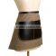Waxed Canvas Waist Apron With Leather Strap