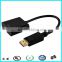 High definition 1.2 display port to hdmi cable converter