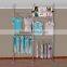 huohua clothes display shelf aluminium clothes shop rack