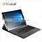 ICARER Genuine Leather Case for Microsoft Surface Pro 4 Flip Cover with Stand Function Luxury Series
