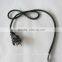 VDE approved 3 pin european H05VV-F ac power leads
