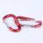 Wholesale aluminum carabiner hook for decoration