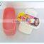 Wholesale fashional cartoon lunch box two layers of plastic lunch box food storage box lunch box for microwave