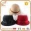 Black bowknot felt hand made hat wool body formal hats uk for women