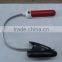 2014 New 7 leds trendy CE&RoHS certificate computer reading lamp flexible usb snake light