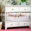 2015 new arrival handmade unfinished wooden cabinet with 3 drawers top grade