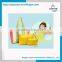 JST Fashion Design New Product Waterproof PU Ladies Beach Bag 2016