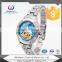 Hot stainless steel japan mechanical automatic movement watch