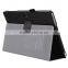 Factory Direct Pricing Cow Leather Multifunctional Case for Samsung Tab Pro S with Built in Stand, Hand Strap