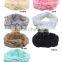 Wholesale 2016 New Knitting Cross Lace Headbands For Baby Girls / OEM Wholesale kids or women elastic wide lace headband