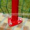 High security powder coated decorative Triangle bending garden fence
