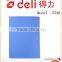 Deli Strong Metallic color folder , A4 folder model 5348