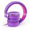 Wired Headset Stereo Adjustable Foldable Headphones
