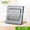 stainless steel 1 gang wall light switch