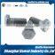 fine thread HDG Gr4.8 5.8 10.9 12.9 hex bolt and washers and nut