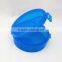 Food Grade Plastic Kids Round Lunch Box with Fork